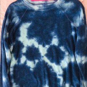 AE terry cloth tie dye sweatshirt
